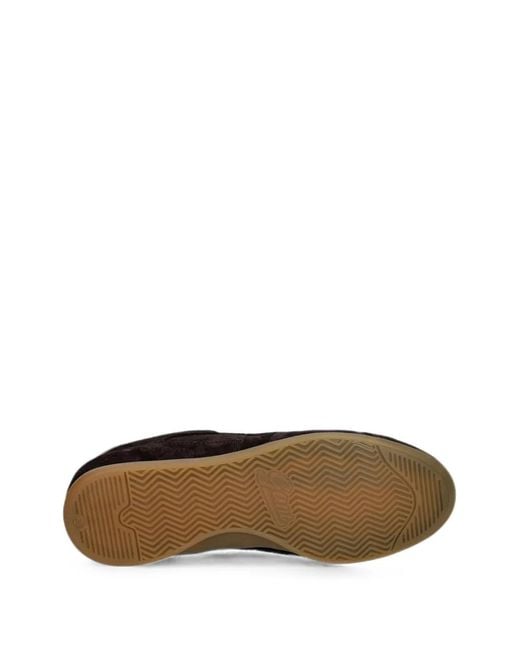 Gant Black Suede Contrast-Heel Sneakers