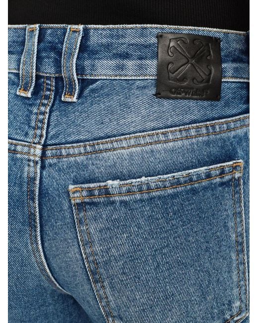Off-White c/o Virgil Abloh Blue Slim Fit Denim Jeans