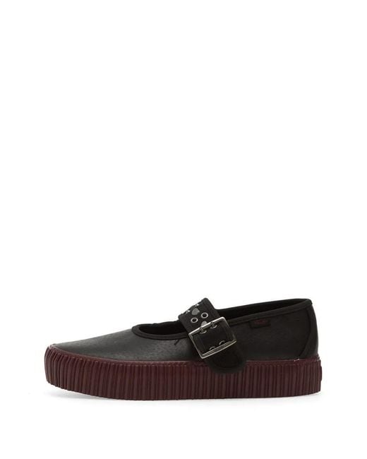Vans White Heart-Stud Platform Sneakers