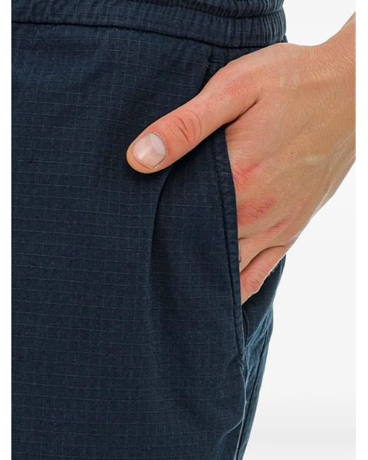 HUGO Blue Ripstop Bermuda Shorts for men