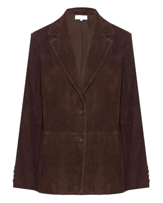 Vince Brown Jacke aus Wildleder