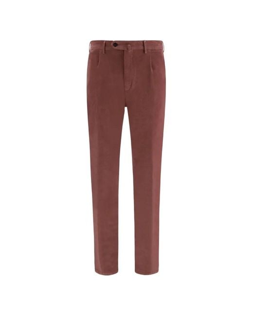 Germano 1952 Red Corduroy Trousers for men