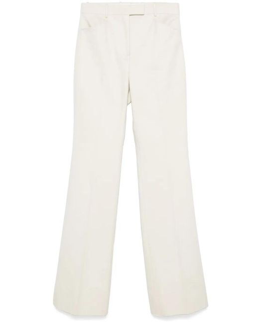 Tom Ford White Flared Trousers