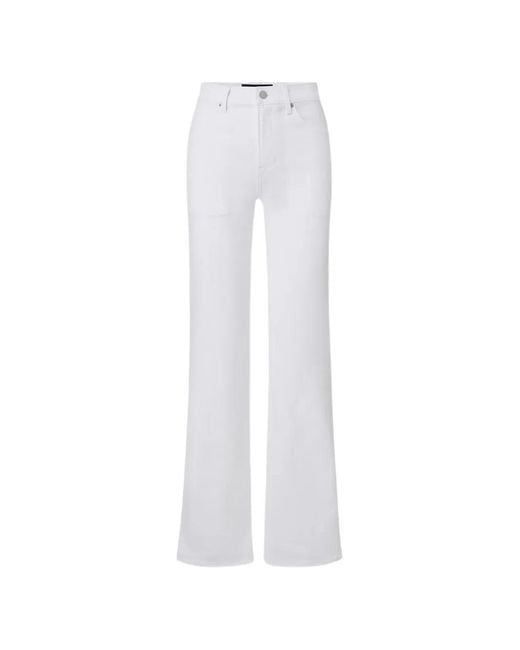 Veronica Beard White Crosbie Jeans