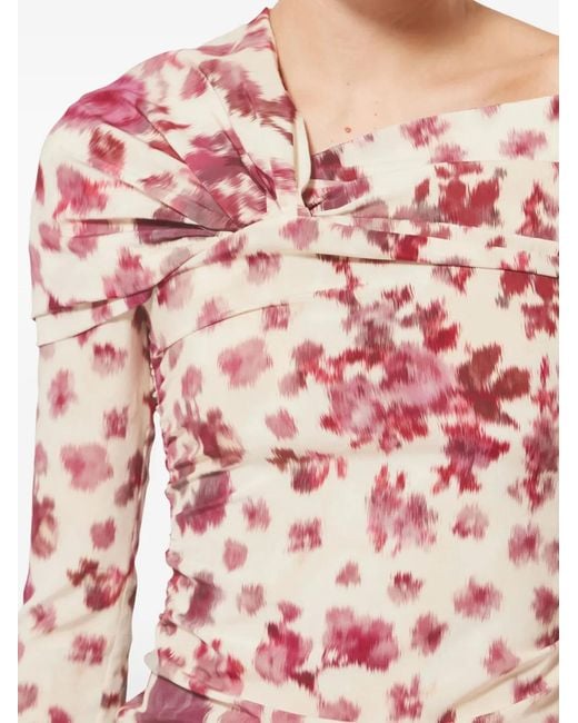 Isabel Marant Pink Floral Top