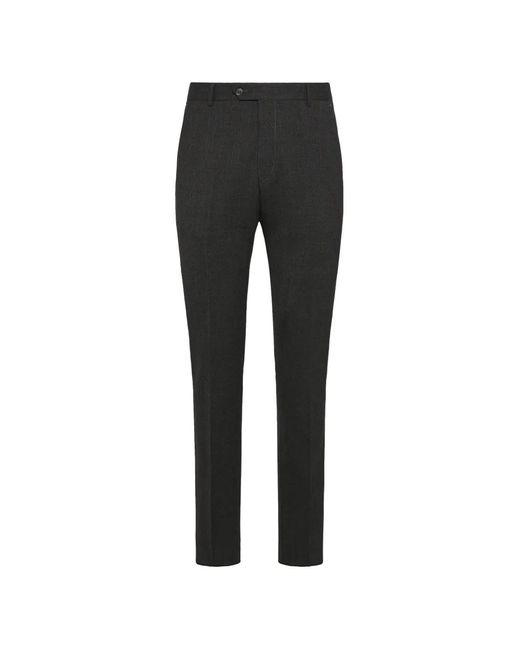 Boggi Black Tailored Trousers for men