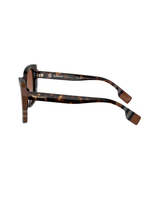 Burberry Brown Meryl Tortoiseshell-Effect Sunglasses