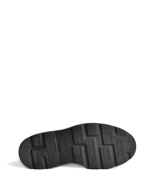 Henderson Black Suede Pull-Tab Boots