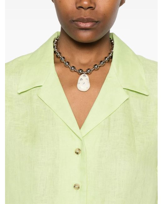 Asceno Green Lincoln Shirt