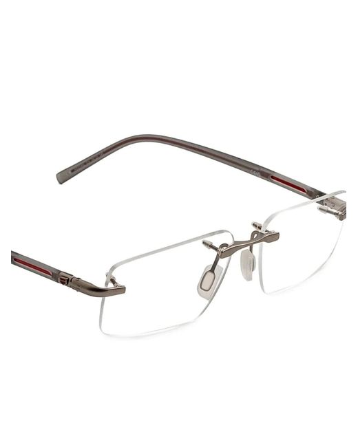 Tag Heuer Natural Rectangle Rimless Glasses