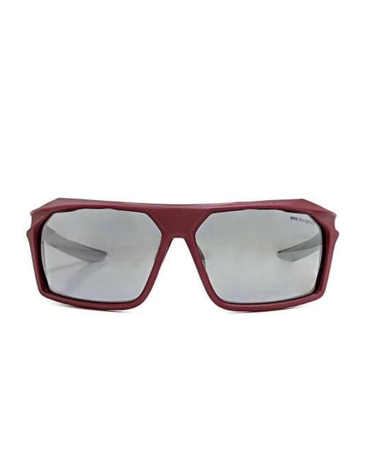 Nike Red Traverse Sunglasses