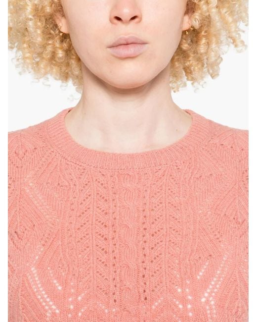 Etro Pink Wool Jumper