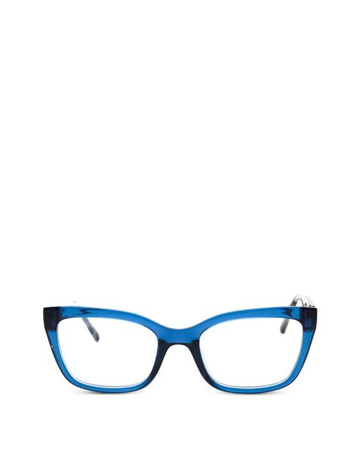 DKNY Blue Cat-Eye-Brille