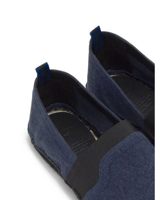 Castaner Blue Nova Canvas Espadrilles for men
