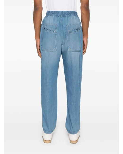 Isabel Marant Blue Jelson Straight-Leg Jeans for men