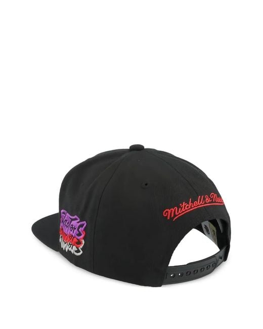 Mitchell & Ness Black Casquette À Motif Brodé for men