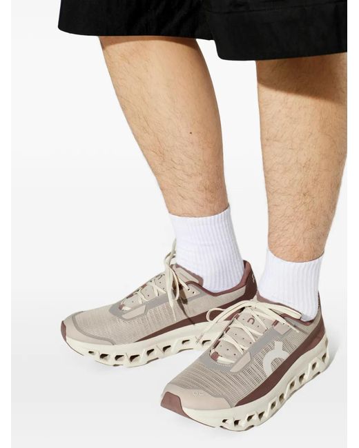 On Shoes White Cloudmster Void Sneakers for men