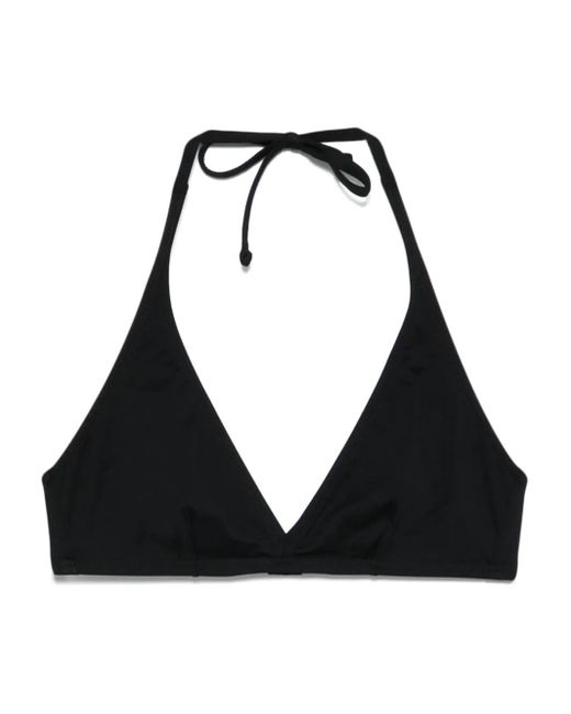 Mc2 Saint Barth Black Gaia Bikini Top