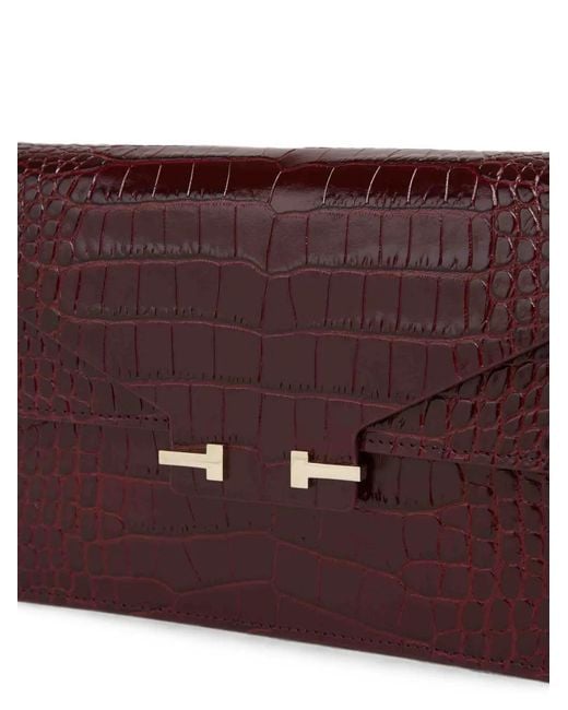 Borsa A Tracolla di Tom Ford in Purple