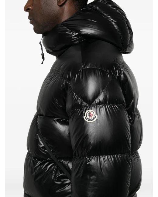 Moncler Black Anapo Ripstop Padded Jacket for men