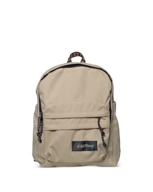 Eastpak Natural Kittery Pak'R Logo-Patch Backpack