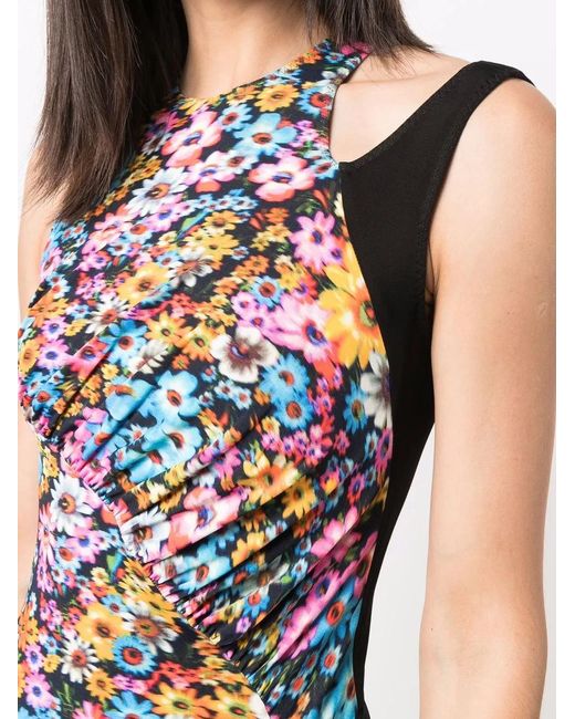 Stella McCartney Pink Melissa Floral-Print Minidress
