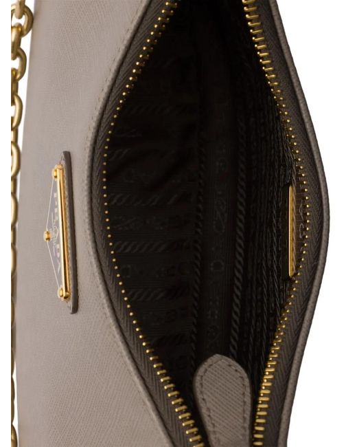 Prada Brown Re-Edition 2005 Zip Pouch Tote Bag