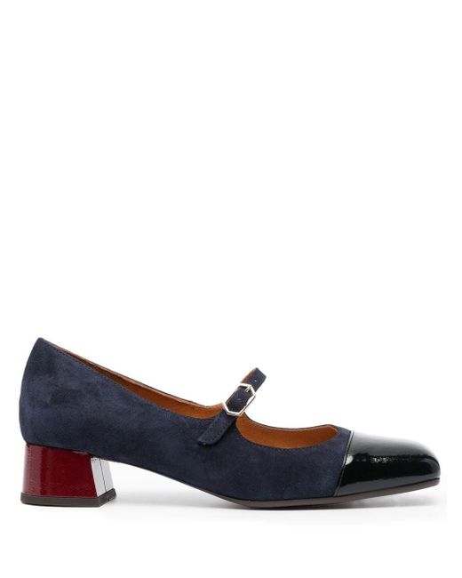 Zapatos de tacón tipo Mary Jane con hebilla de Chie Mihara de color Azul |  Lyst