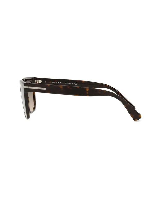 Prada Brown Pr 04Ys Square-Shape Sunglasses for men