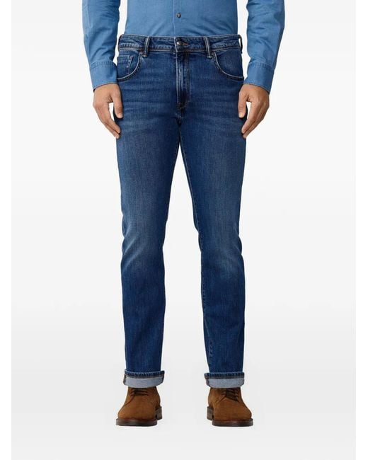 Hackett Blue Slim-Fit Jeans for men