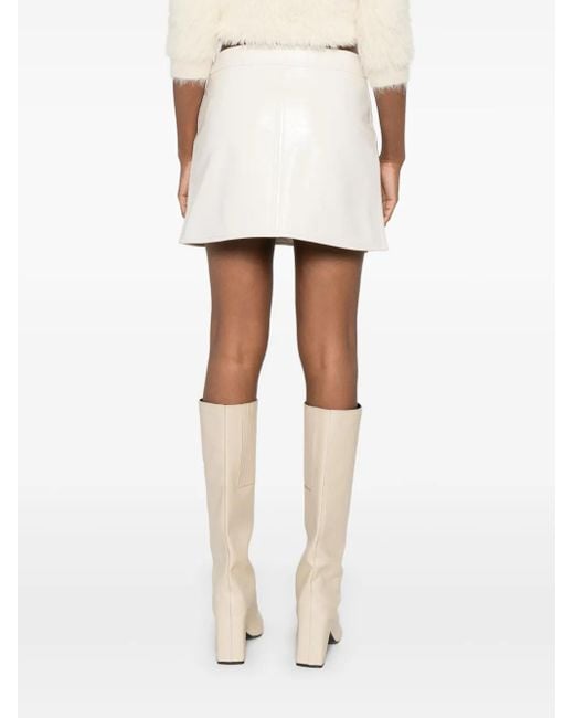 Minigonna Reedition di Courreges in White