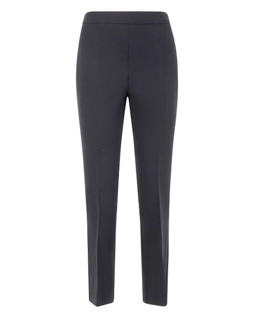 Max Mara Blue Little Boot 'Haven' Trousers