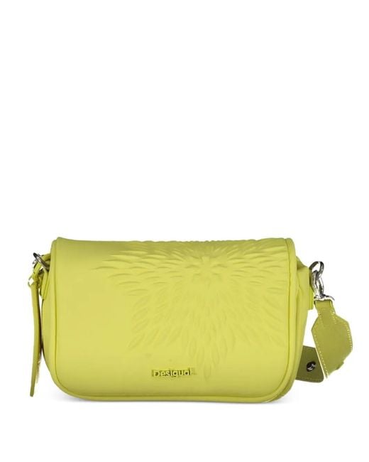 Desigual Yellow S Star Cross Body Bag
