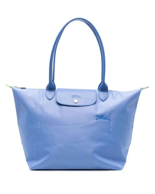 Longchamp Blue Large Le Pliage Tote Bag