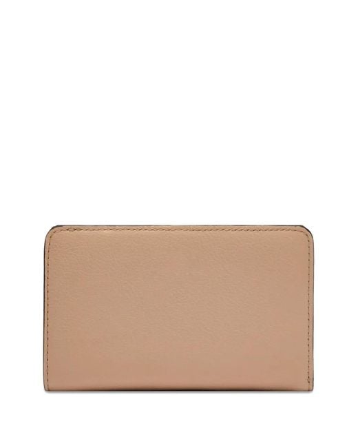 Lancel Natural Rectangular Zip Wallet