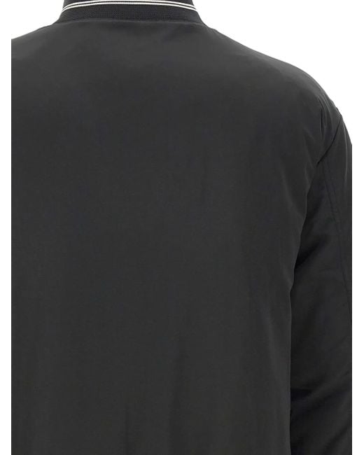 Iceberg Bomberjacke Mit Logo-Stickerei in Gray für Herren