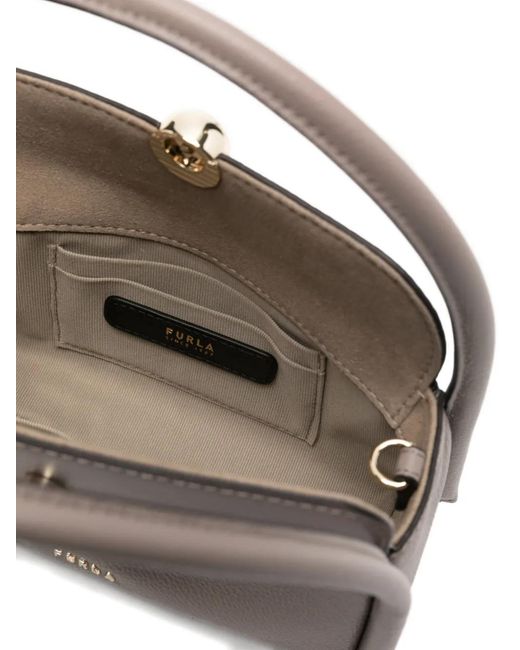 Furla Natural Top Handle Shoulder Bag