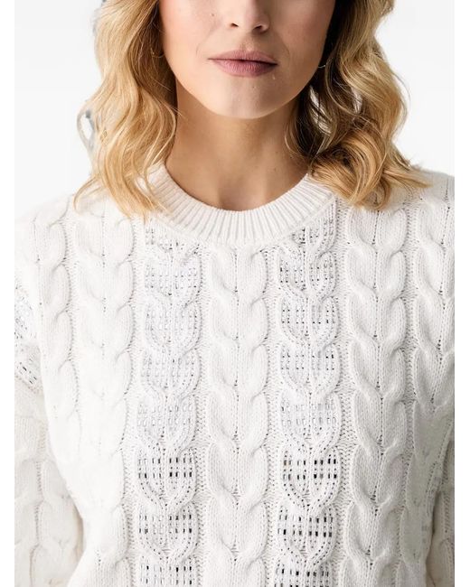 Guess Gray Rhinestone-Embellished Sweater