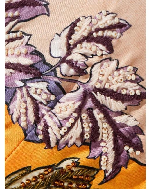 Agua Bendita Tulipa Badpak Met Bloemenprint En Wijde Band in het Pink