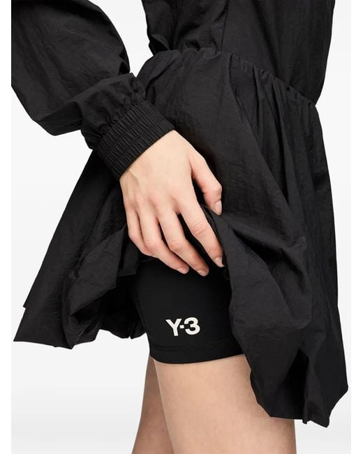 Y-3 Skort Met Drie Strepen in het Black