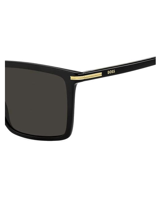 Boss Black Square-Frame Sunglasses for men
