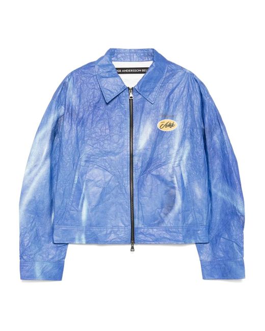 ANDERSSON BELL Blue Wilson Tyvek Jacket
