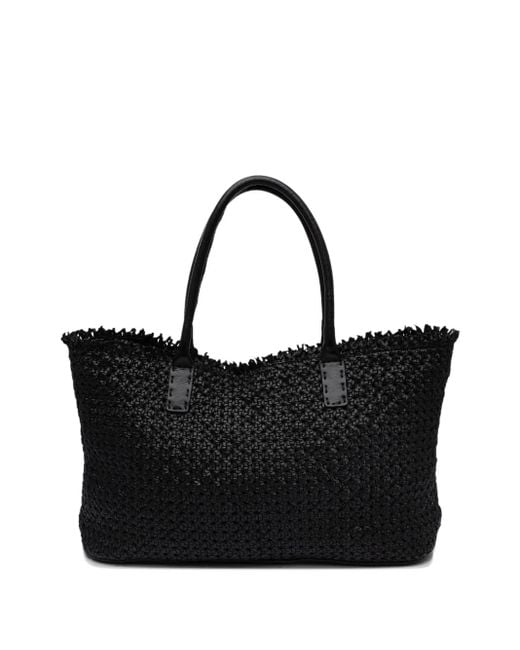 Reptile's House ウーブン ショルダーバッグ Black