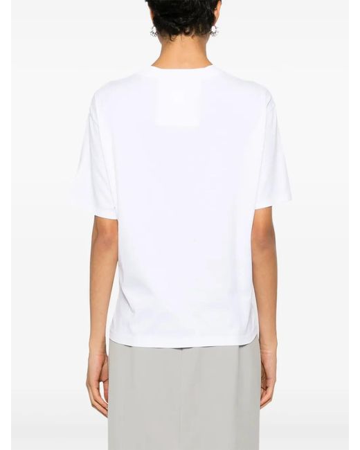 Givenchy White Wrap T-Shirt