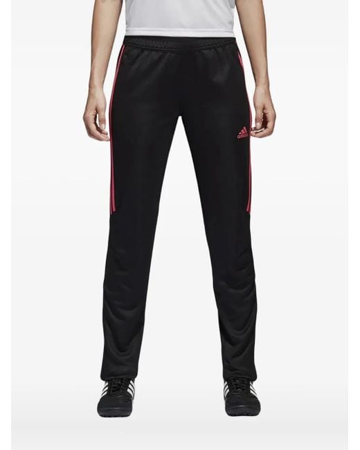 Adidas Black Jogginghose mit Streifen