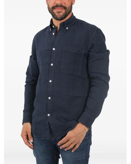 Camicia di NN07 in Blue da Uomo