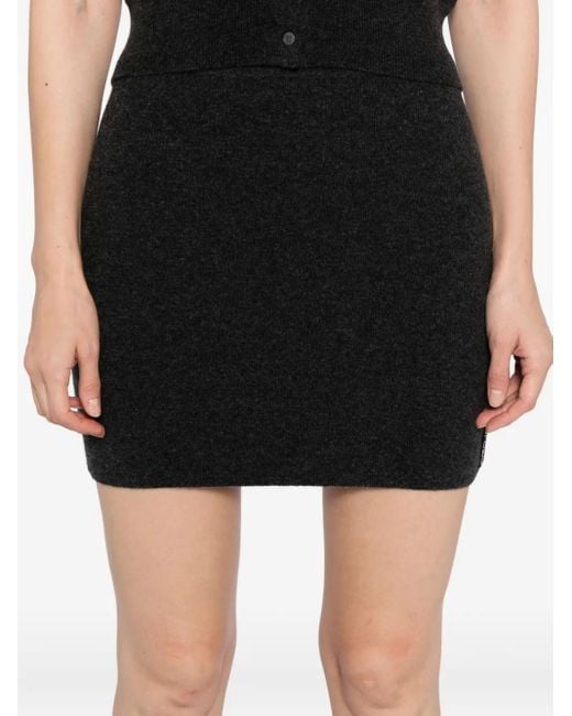 Minifalda Hotfix Alexander Wang de color Black