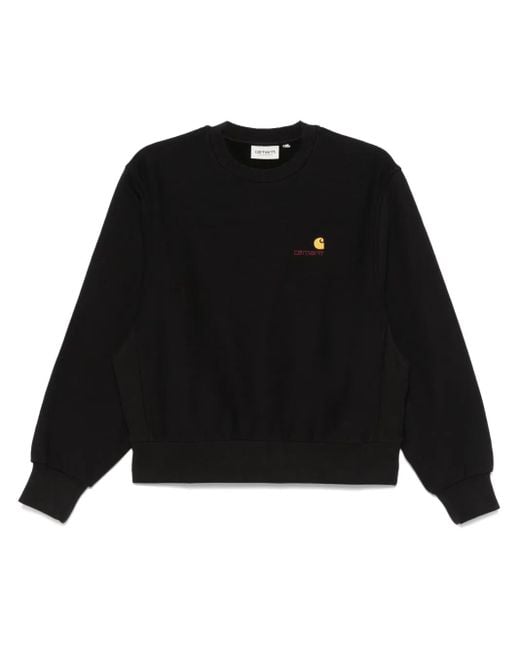 Carhartt Black American Script Sweatshirt