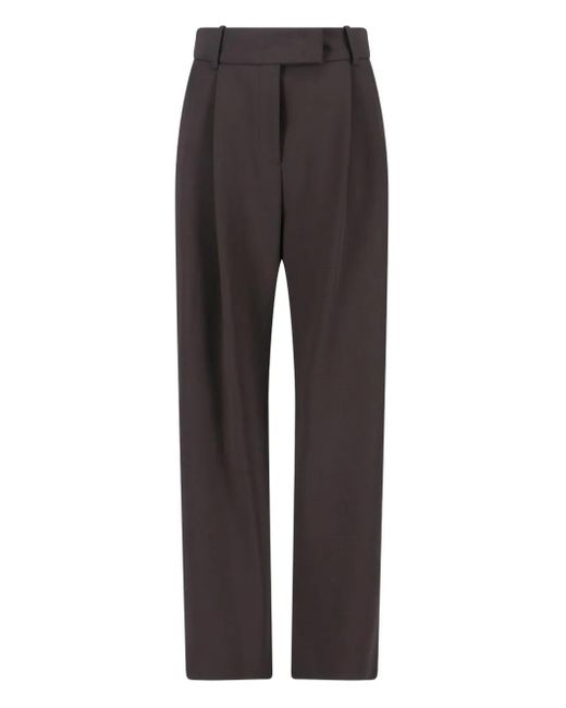 Giorgio Armani Gray Hose mit Falten