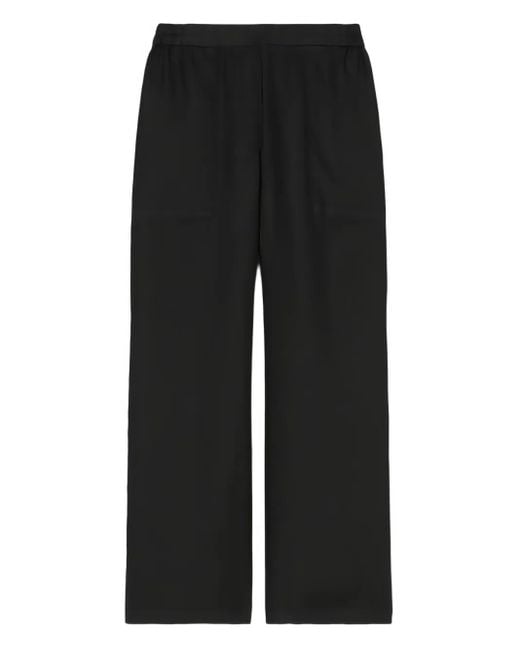 Marc O' Polo Black Linen Trousers